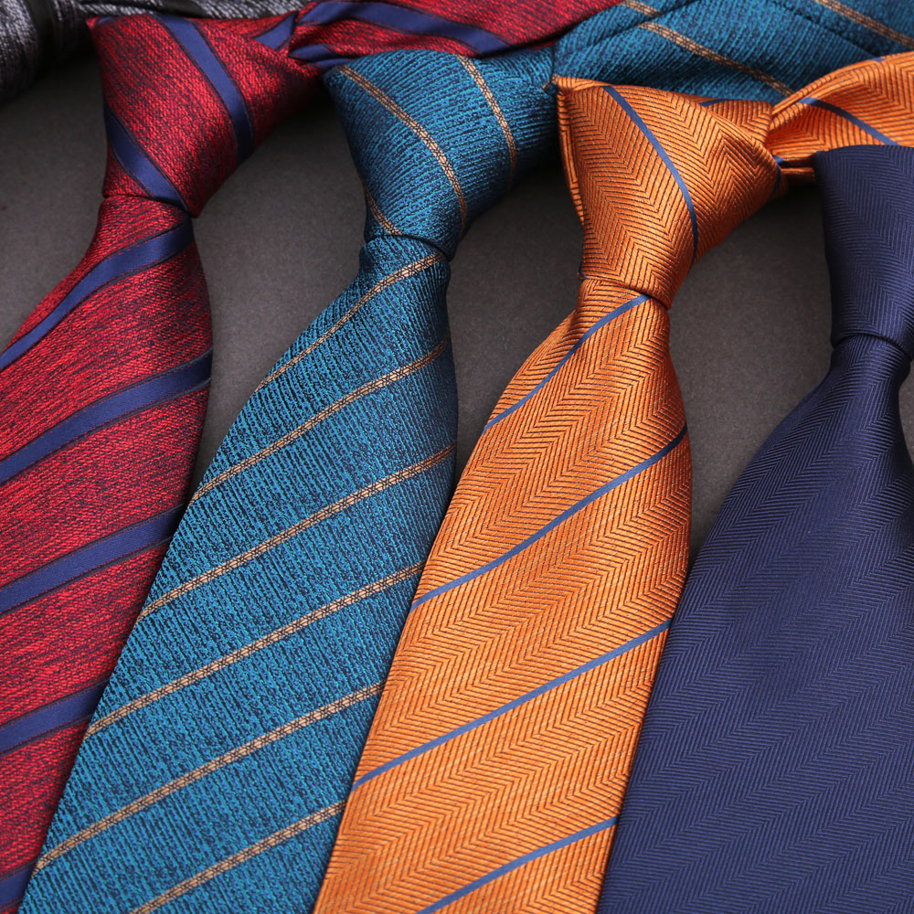 Business Casual Large 8cm Men' - Silk Tie Striped review and price