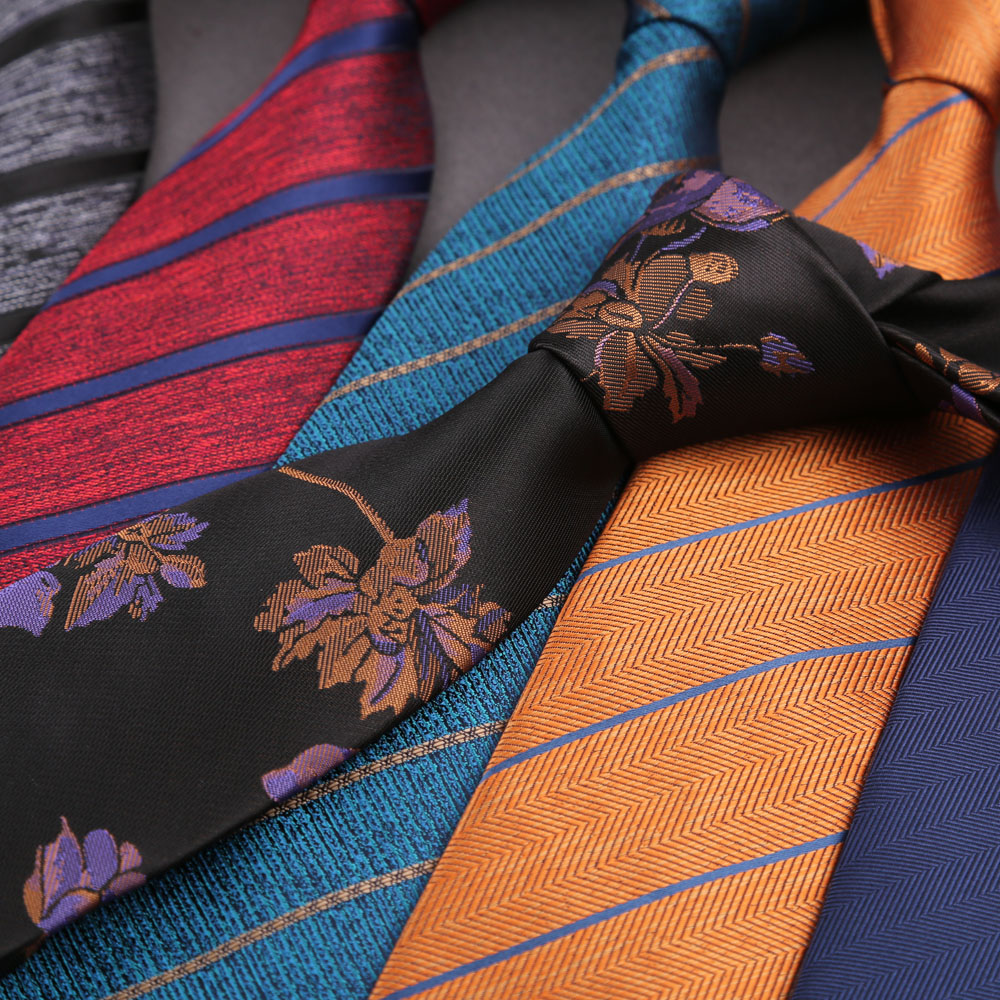Business Casual Large 8cm Men' - Silk Tie Striped review and price