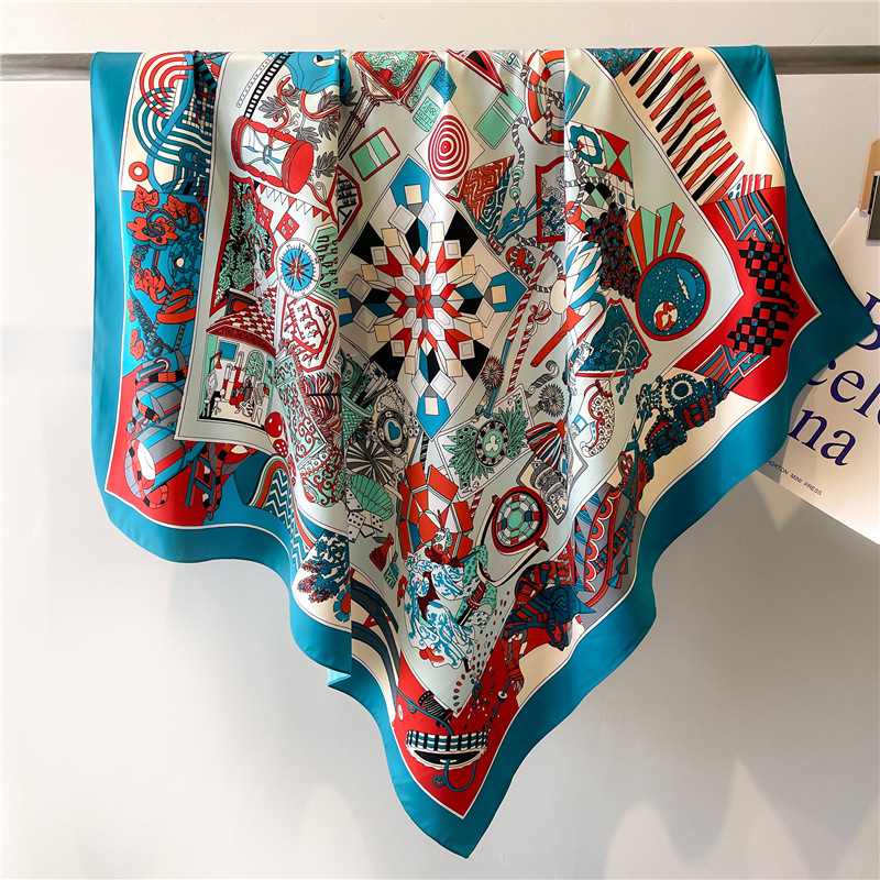 2026 New Square Twill Silk Sca - Scarf Silk Square review and price