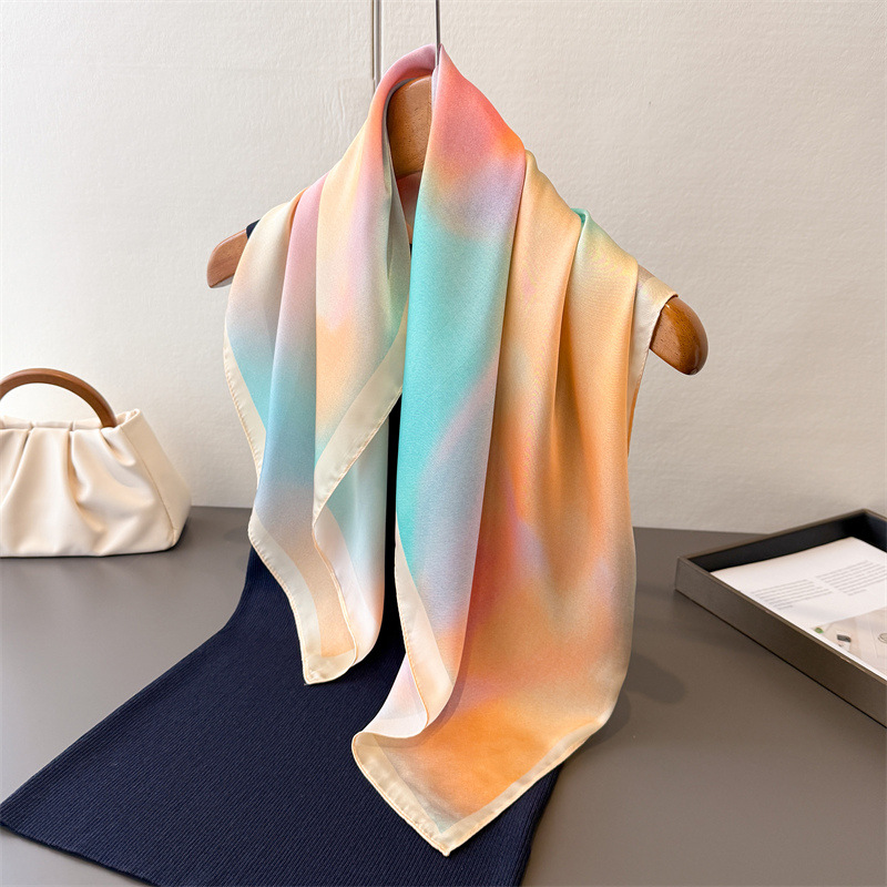2025 Design Fashion Square Sil - Scarf Silk Square review and price