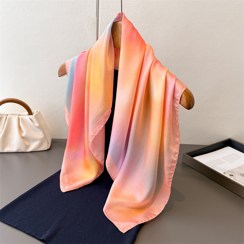 2025 Design Fashion Square Sil - Scarf Silk Square review and price