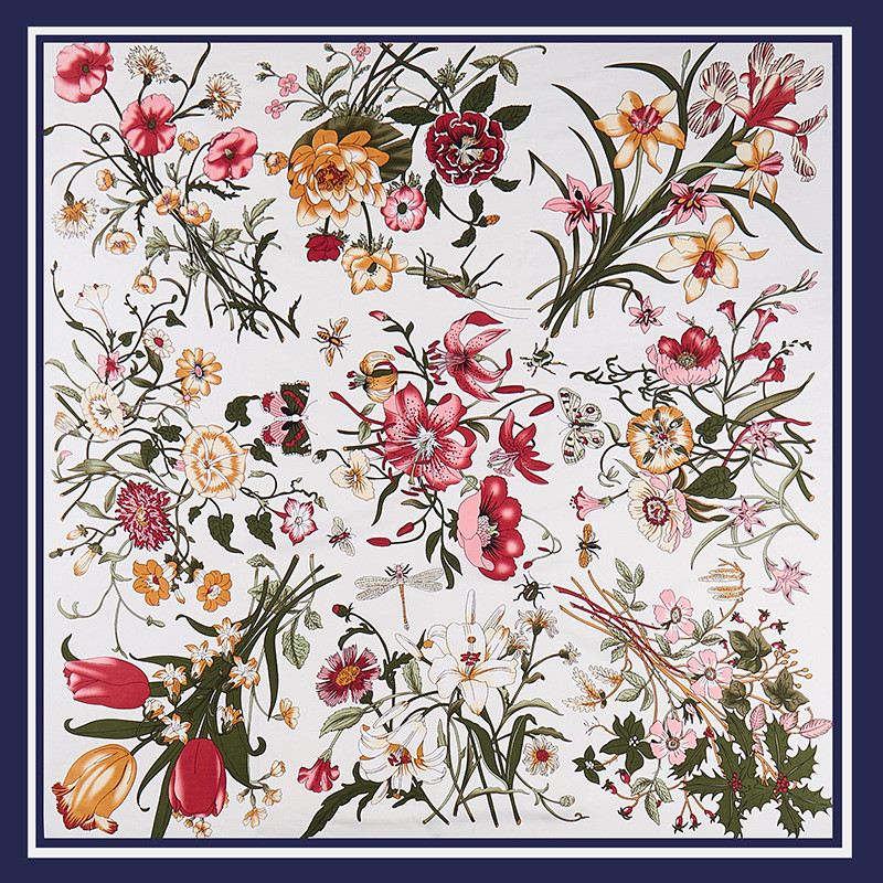 POBING Twill Silk Scarf Women  - Scarf Silk Square review and price