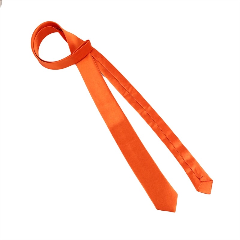 Fashion Elegant Solid Color Ne - Skinny Tie Men review and price