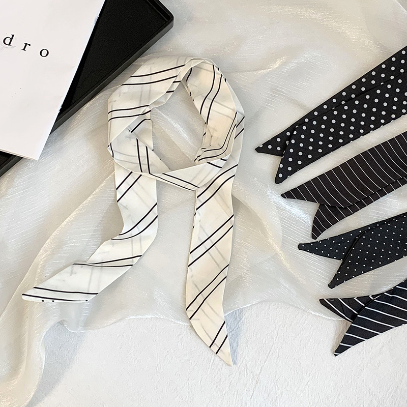 Summer new striped silk scarf  - Silk Tie Striped review and price