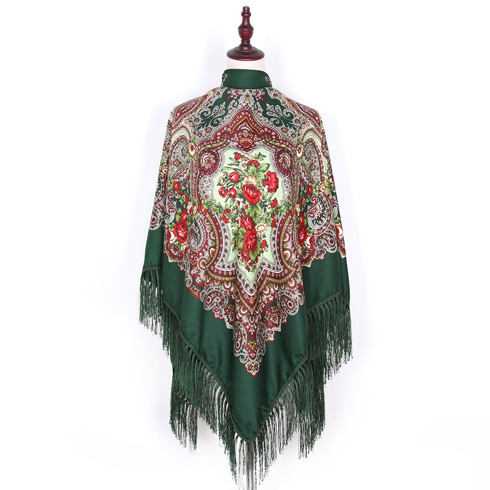 160*160cm Russian Scarf Women  - Bandana Cotton review and price