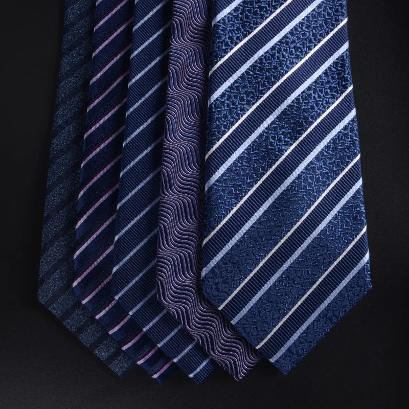 100% Silk Men's Tie Dress Busi - Silk Tie Striped review and price