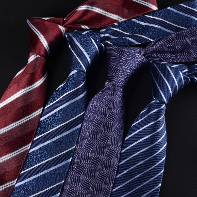 100% Silk Men's Tie Dress Busi - Silk Tie Striped review and price