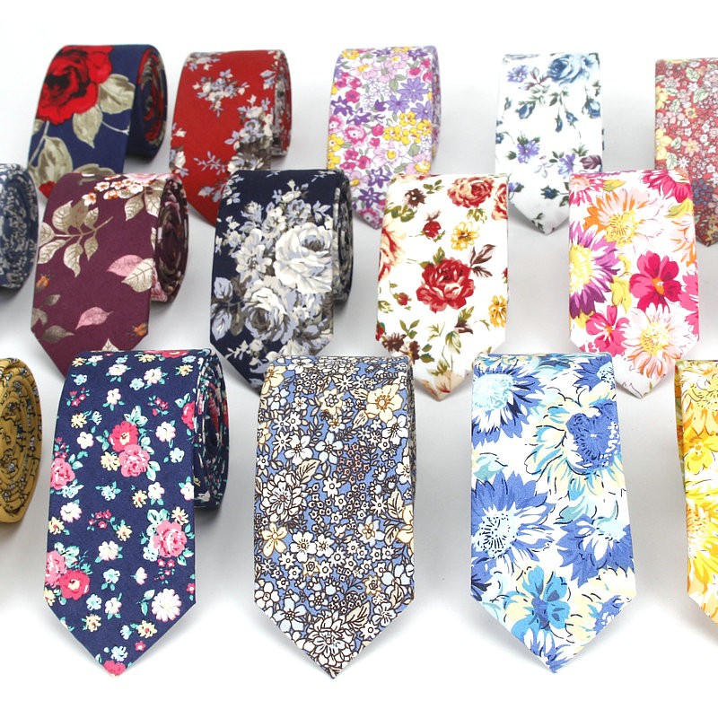 New Floral Tie For Men Women S - Skinny Tie Men review and price