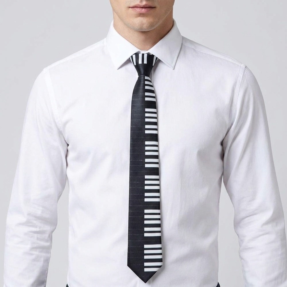 Simple Skinny Piano Necktie Sl - Skinny Tie Men review and price