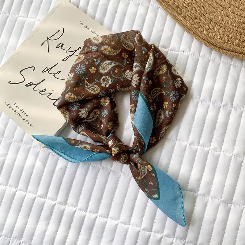 Cotton Feeling Kerchief Scarf  - Bandana Cotton review and price