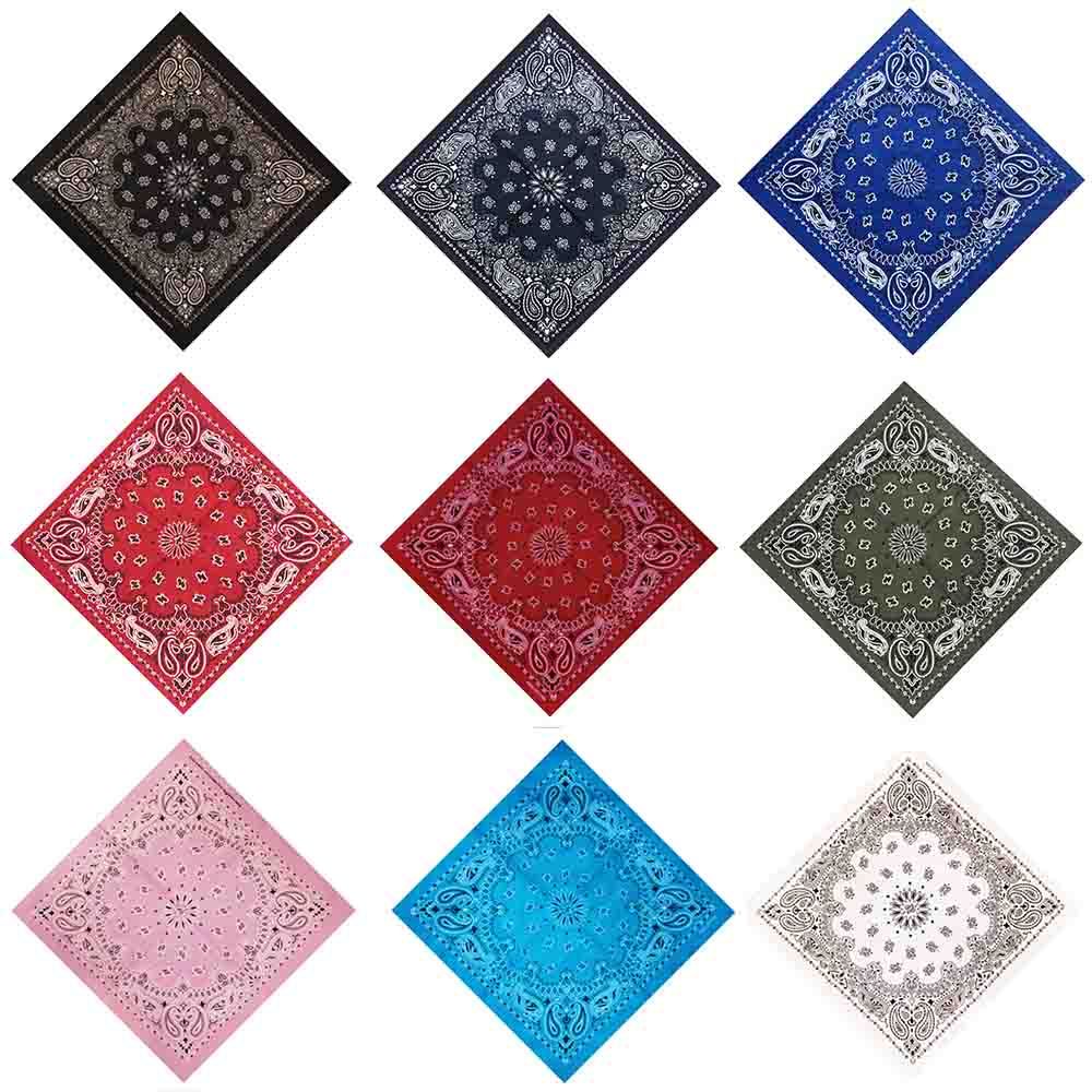 Men Cotton Paisley Hip Hop Nec - Handkerchief Cotton Men review and price