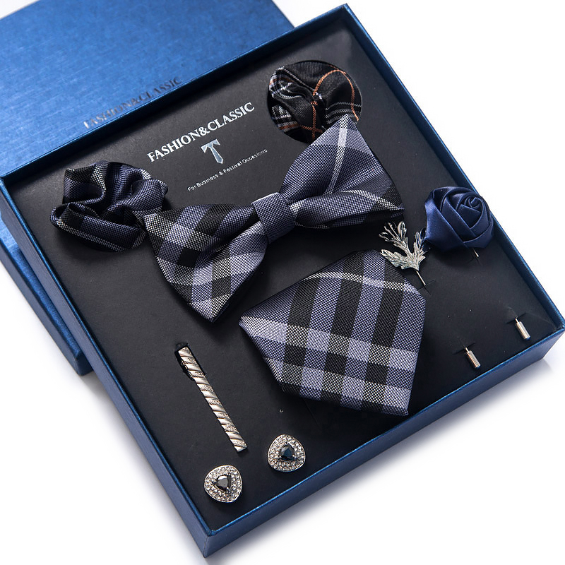 Holiday Present Tie Handkerchi - Silk Tie Striped review and price