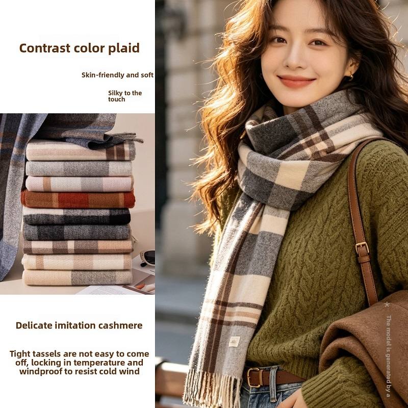 neck scarf thickened heathered - Infinity Scarf Knit review and price