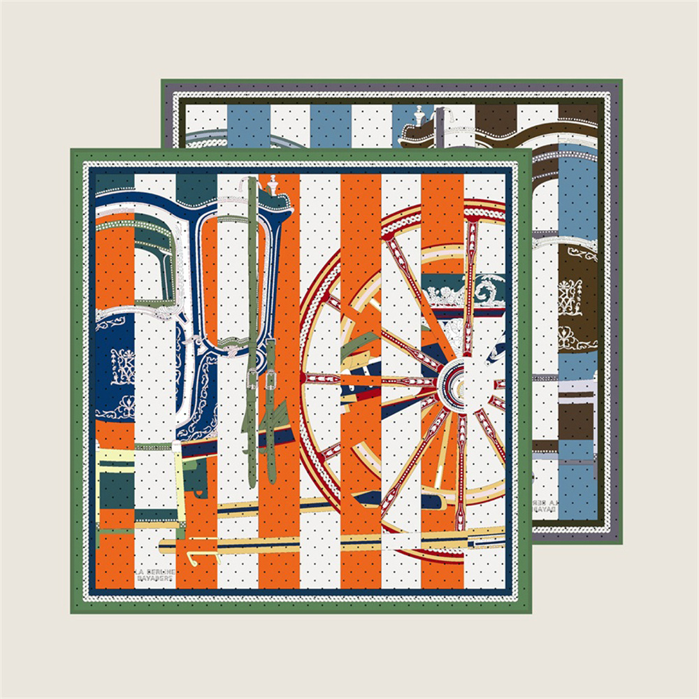 POBING Hand Rolled Twill Silk  - Scarf Silk Square review and price