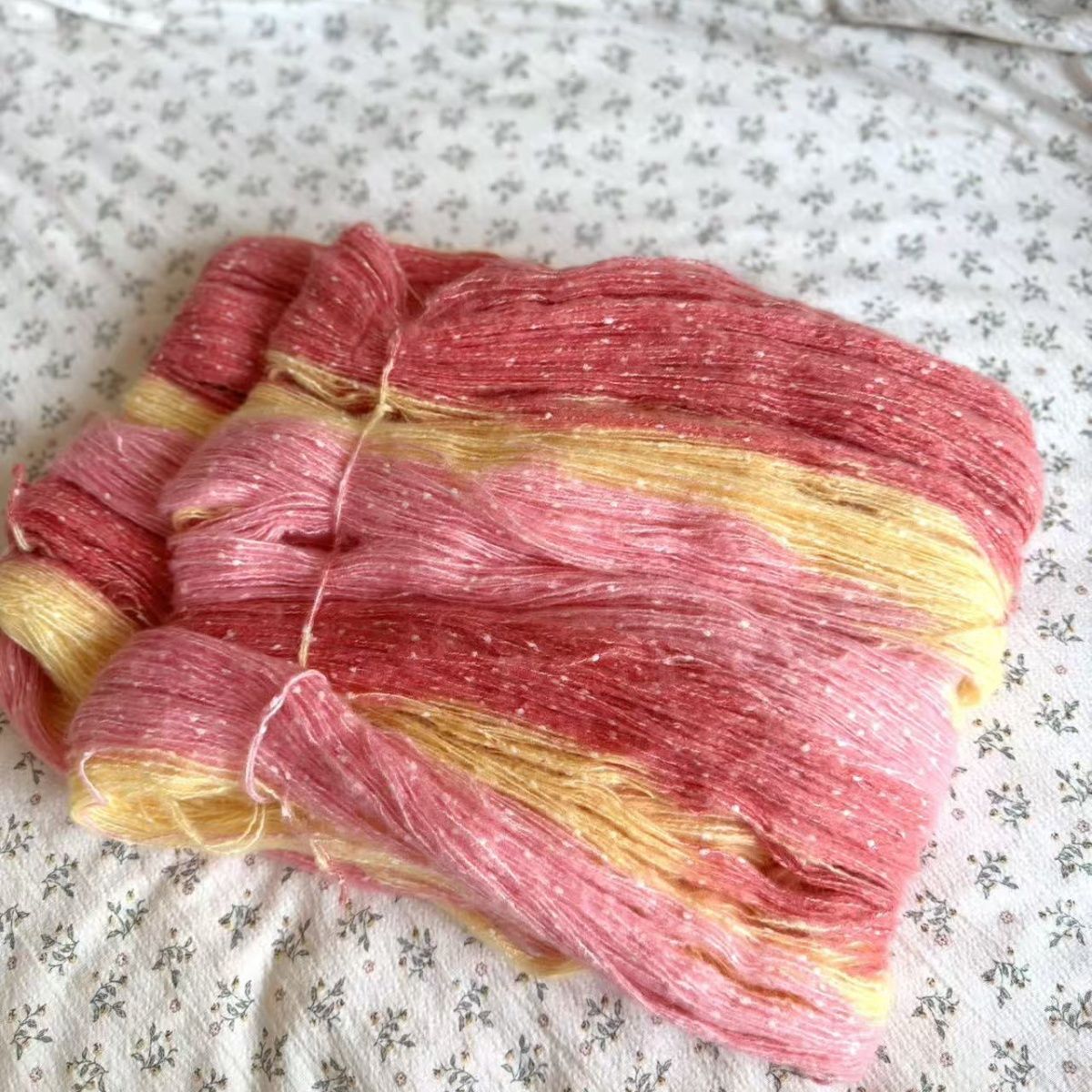 500g Gradient Mohair Colored D - Woven Scarf Blanket review and price
