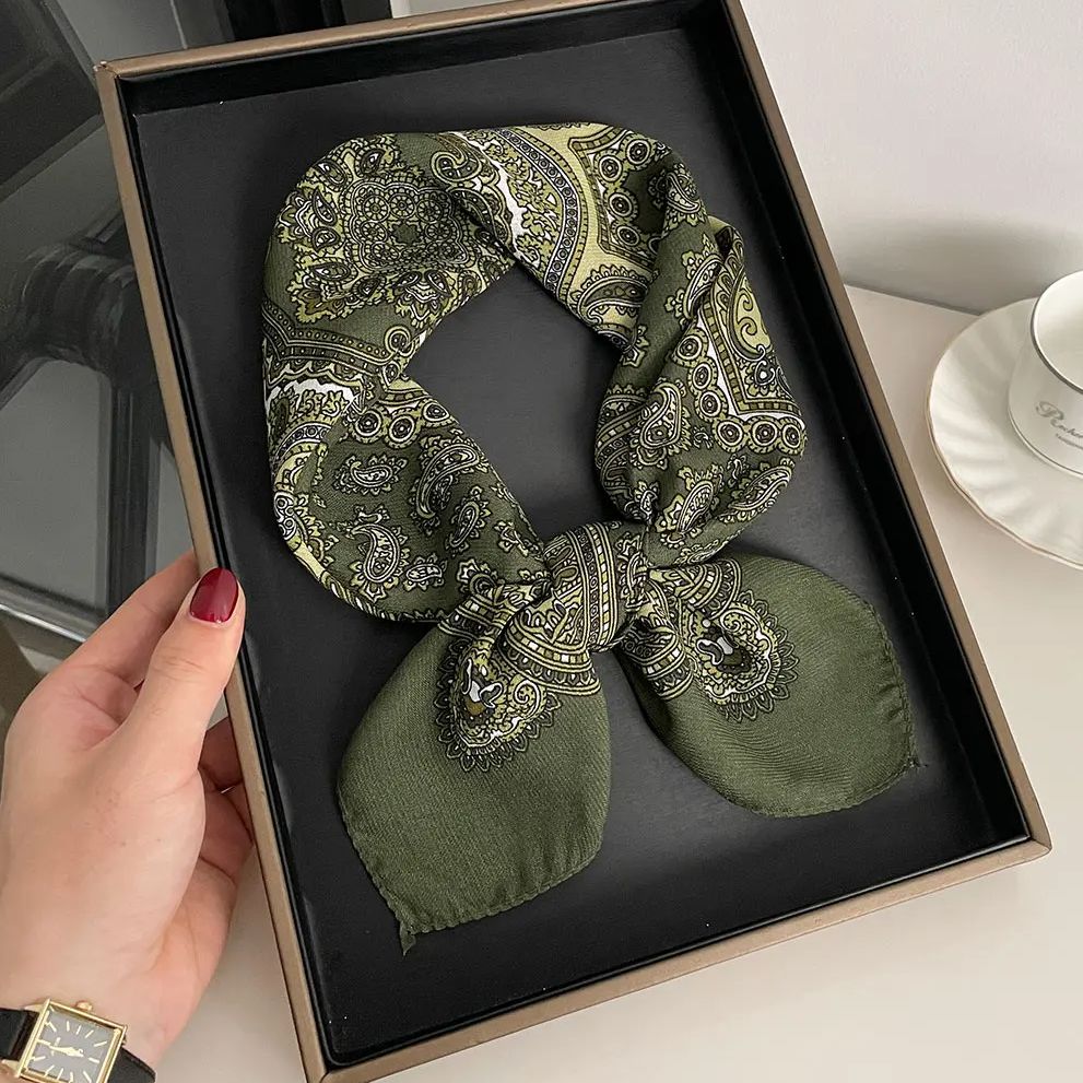 New Fashion 70X70cm Women's Sc - Bandana Cotton review and price